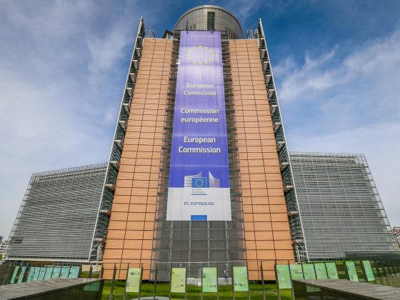 A GENERAL VIEW OF THE EUROPEAN COMMISSION, BERLAYMONT BUILDING IN BRUSSELS, BELGIUM, 23 APRIL 2019. © STEPHANIE LECOCQ (PAP/EPA)